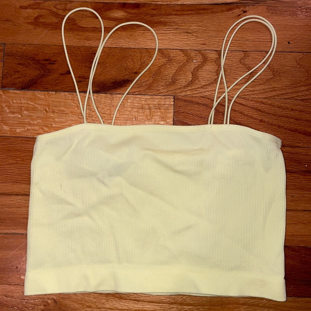Spaghetti strap tank